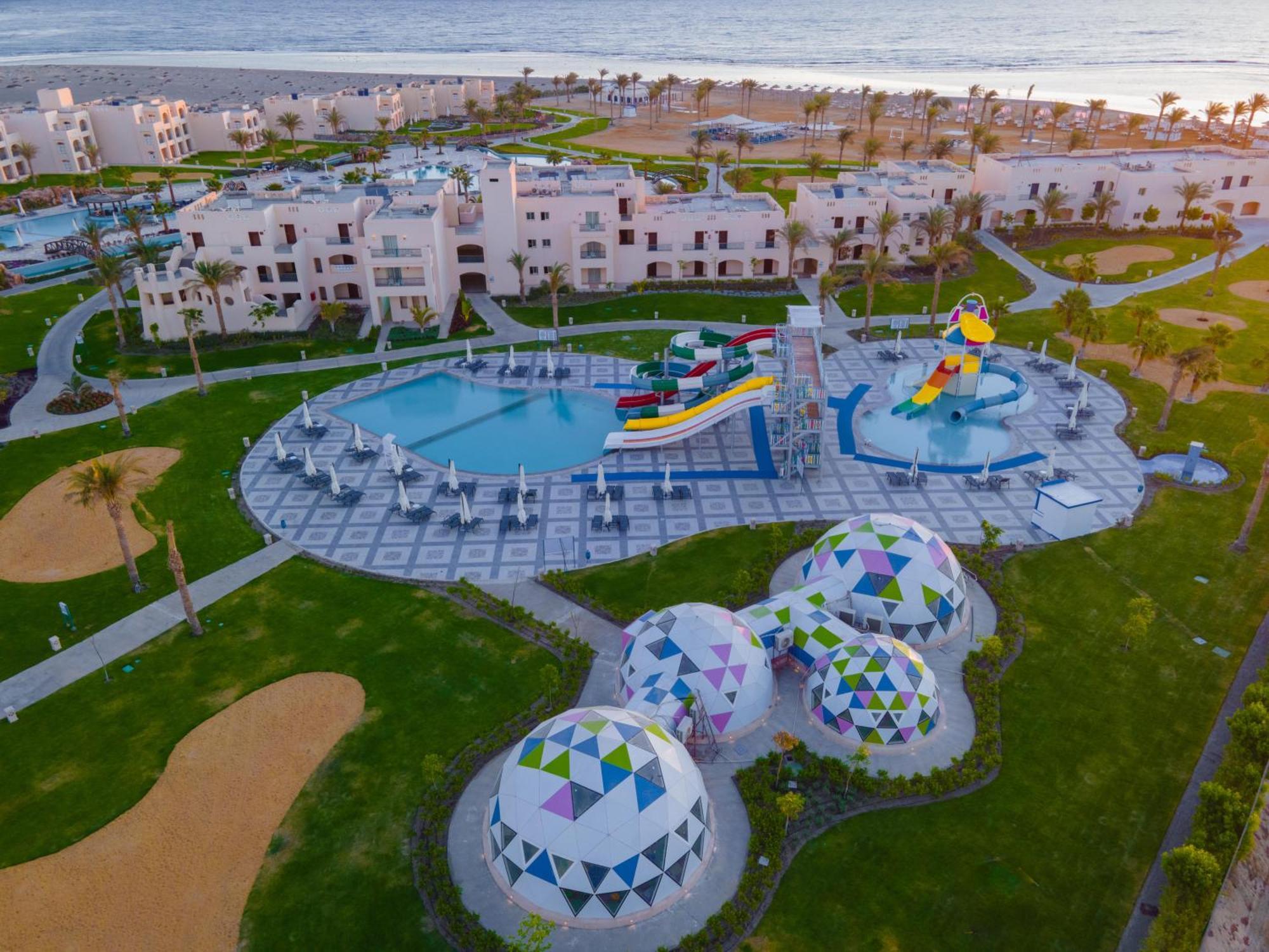 Sataya Resort Marsa Alam Esterno foto Aerial view of El Alamein